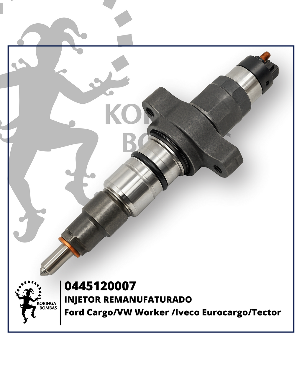 0445120212 | 0445120007 INJETOR REMANUFATURADO