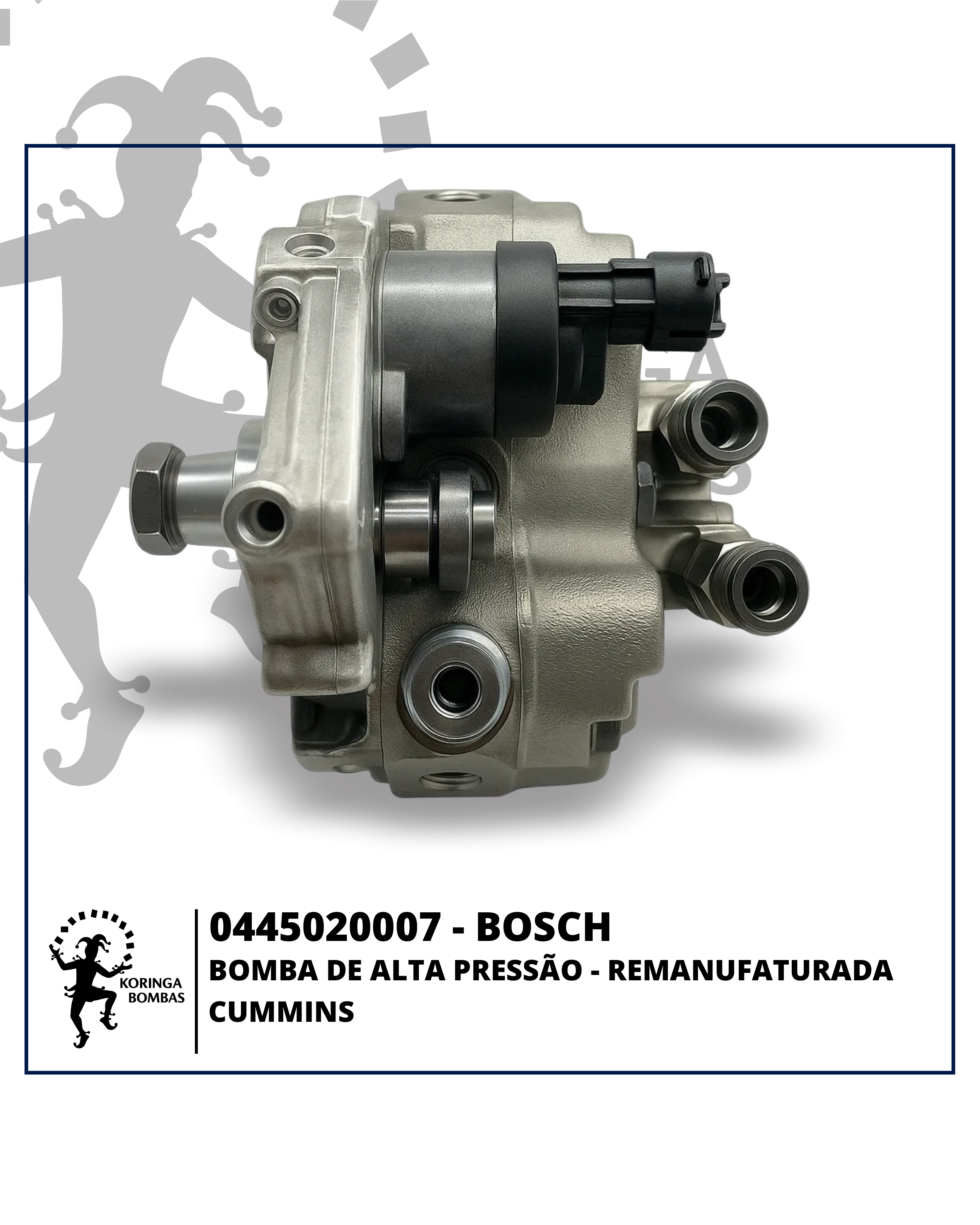 0445020007 BOMBA DE ALTA CUMMINS RECONDICIONADA