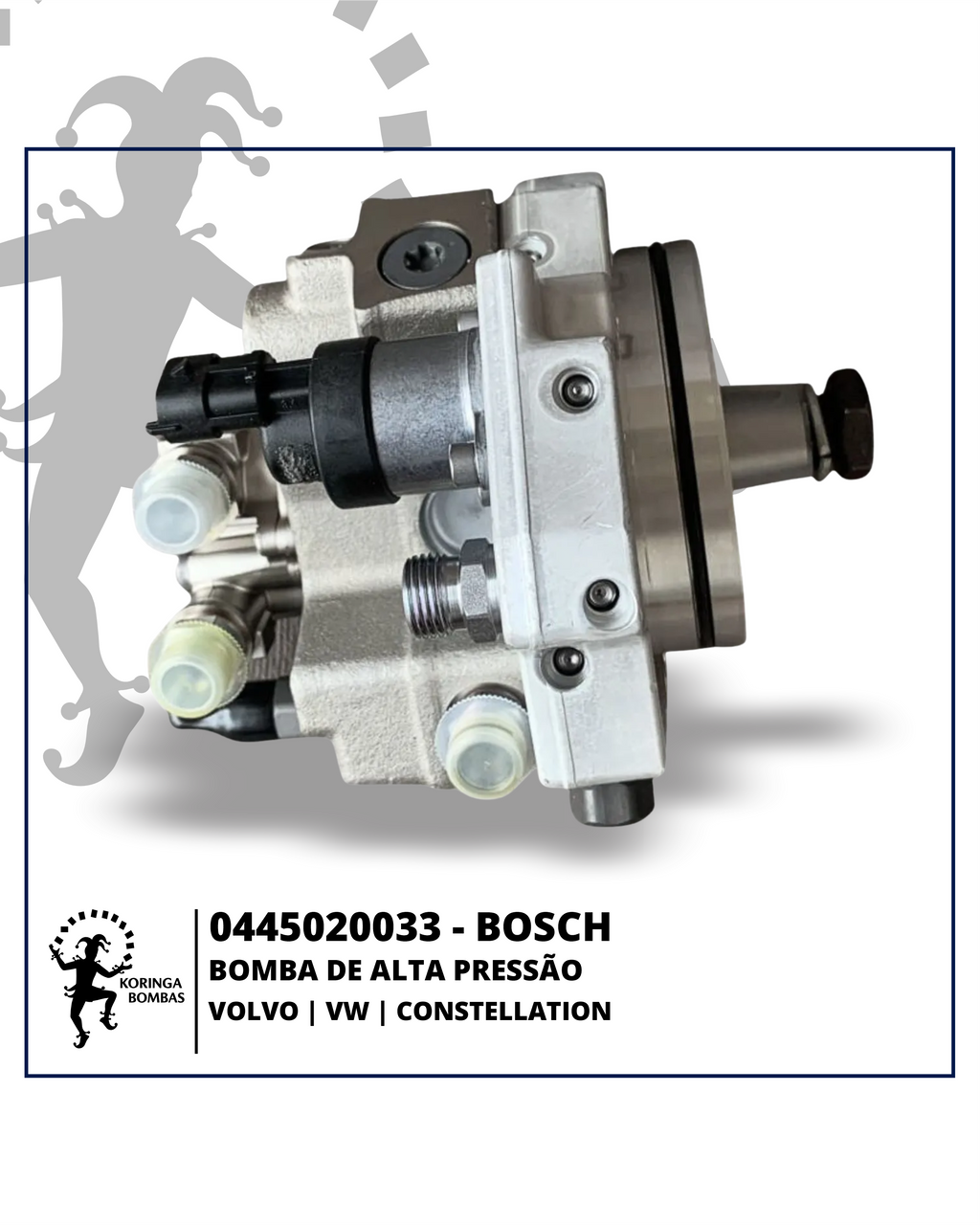 0445020033 BOMBA DE ALTA PRESSÃO REMANO