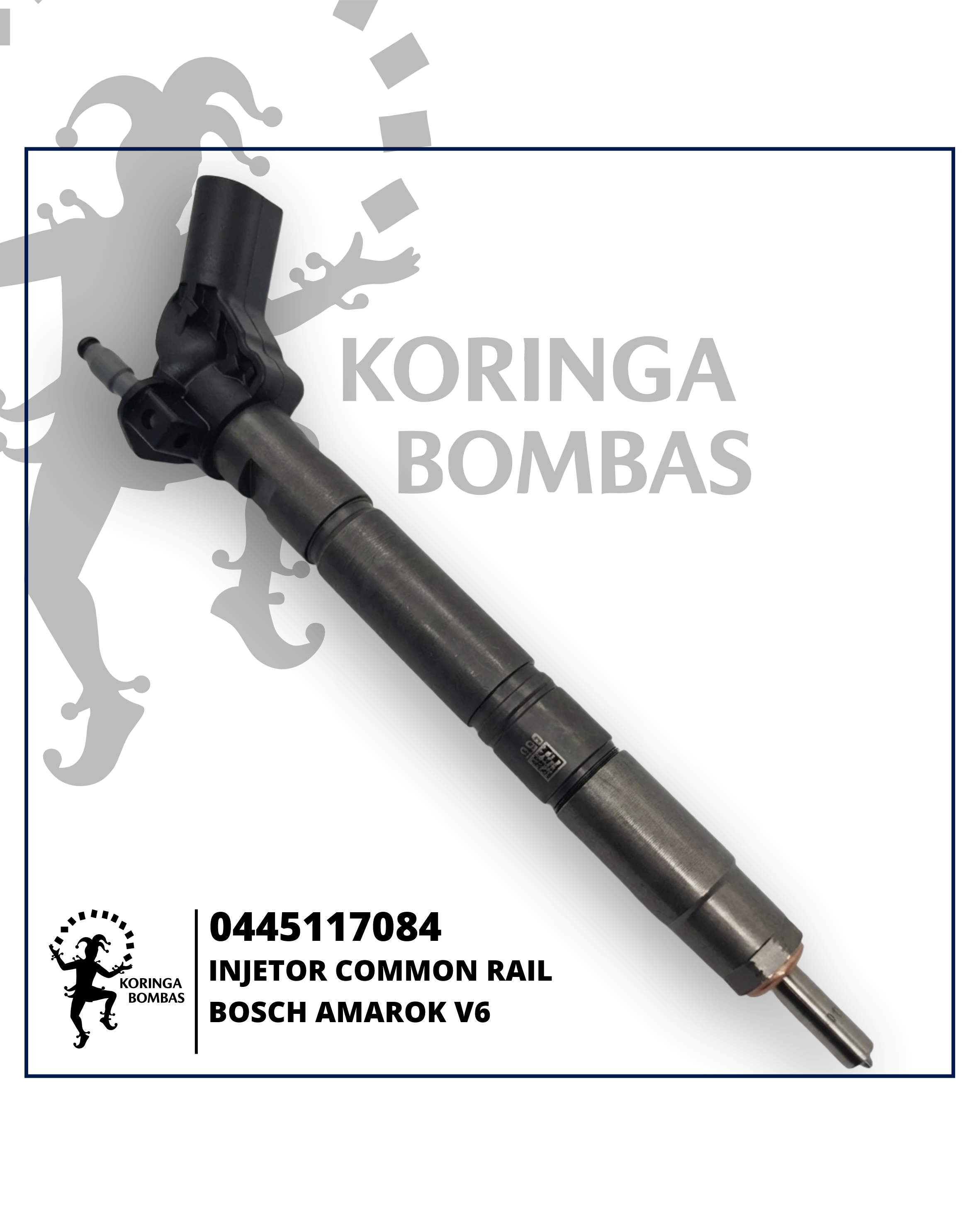 0445117084 INJETOR COMMON RAIL BOSCH