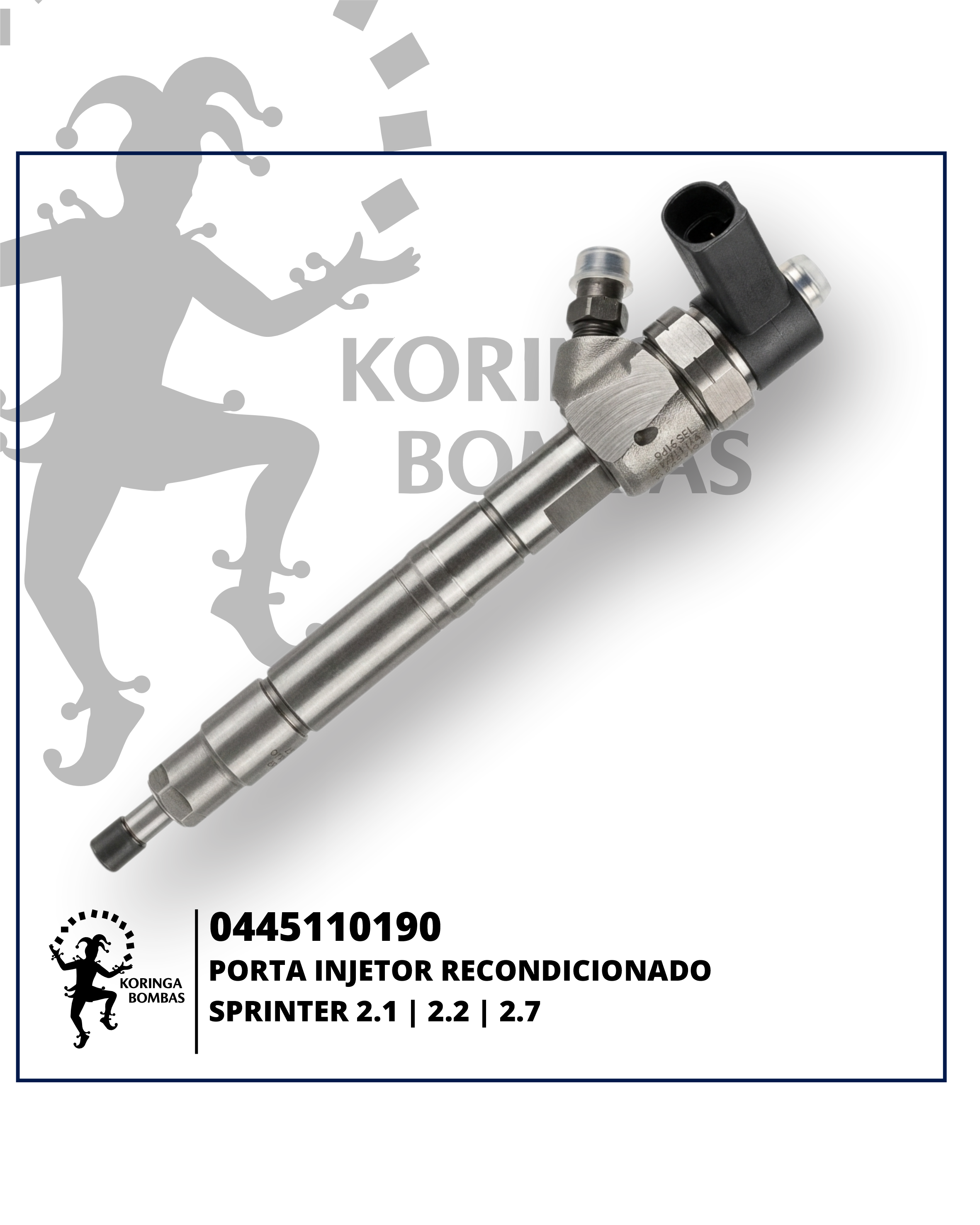 0445110190 INJETOR COMMON RAIL BOSCH